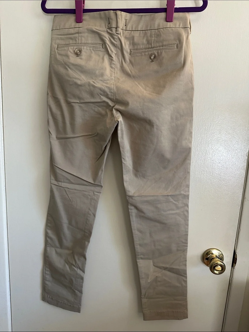 Express Men's Skinny Chinos in Beige